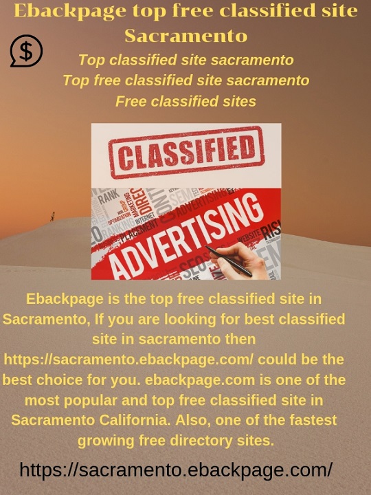 Ebackpage-Top free classified site in Sacramento