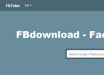 fbdownload Online facebook video downloader