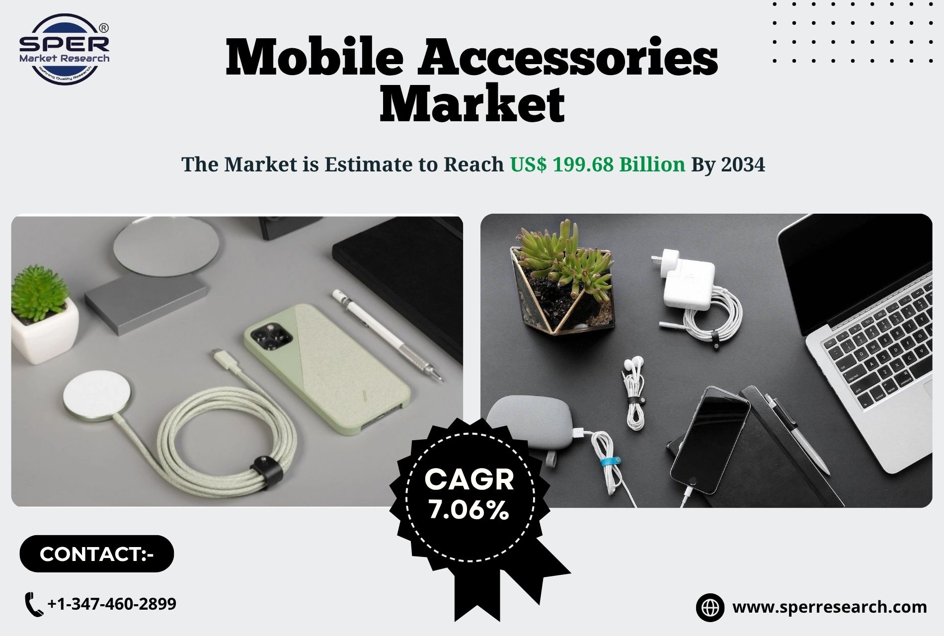 Mobile Accessories Market Forecast 2034 | Key Statistics & Insights