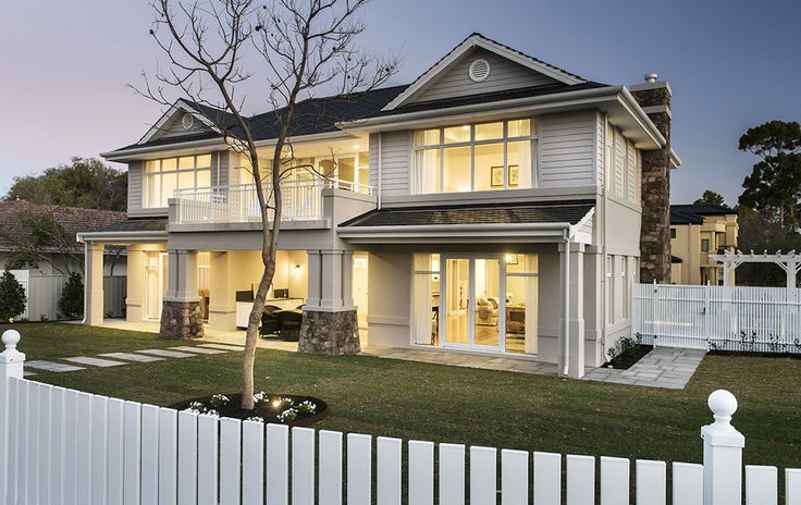 Hampton style homes in Melbourne