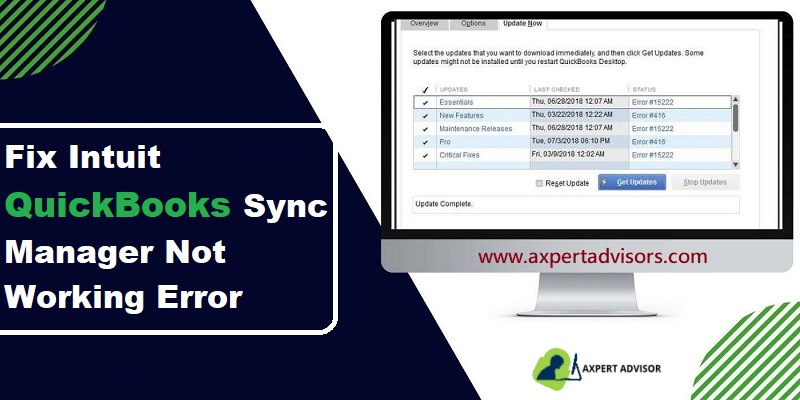 Technical Solutions to fix QuickBooks Sync Manager Not Working Error