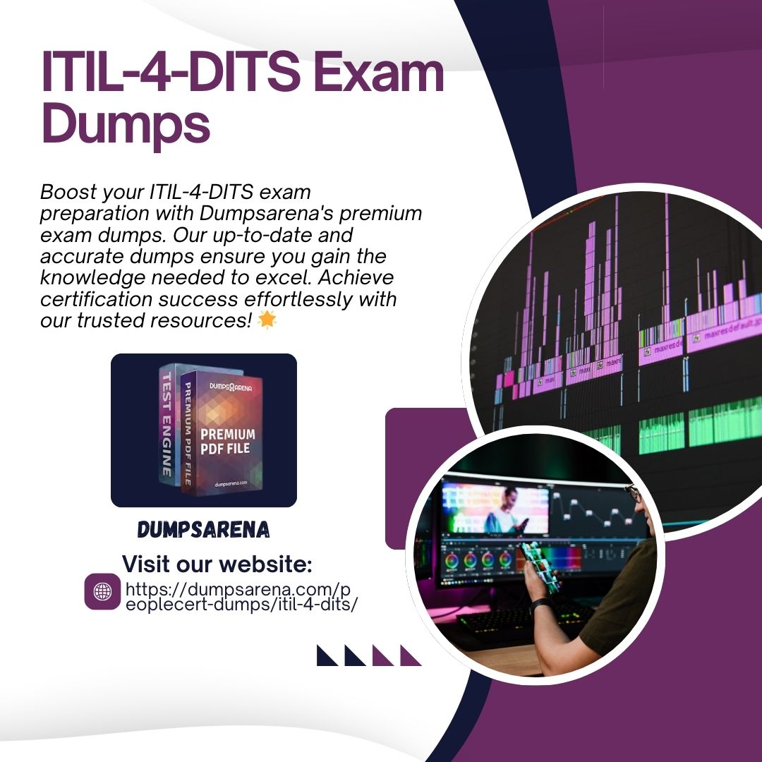 ITIL-4-DITS Exam Preparation Simplified with Exam Dumps