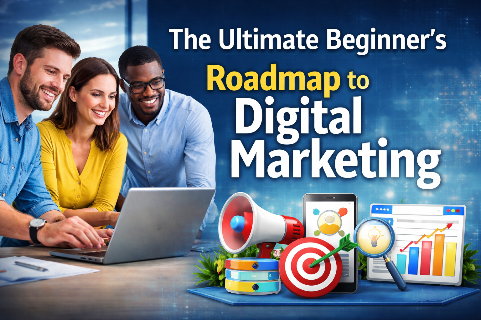 The Ultimate Beginner’s Roadmap to Digital Marketing