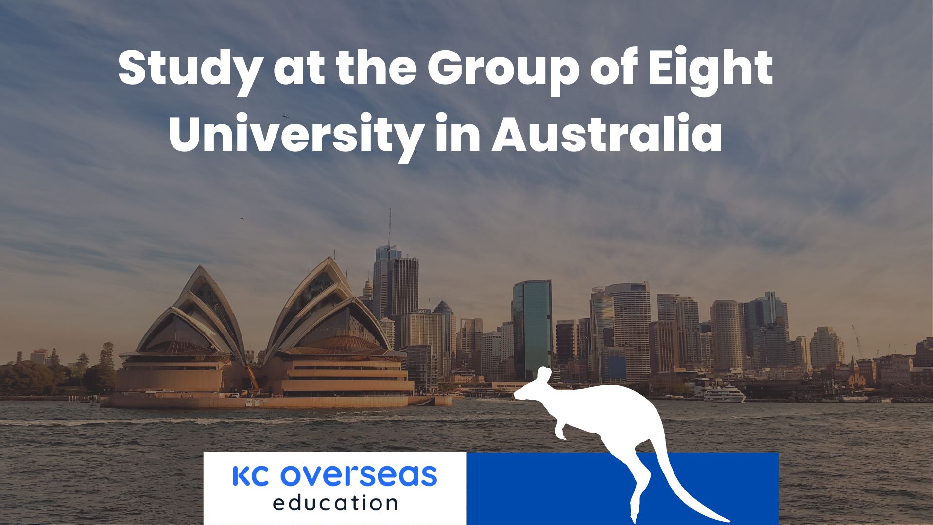 Study at the Group of Eight University in Australia