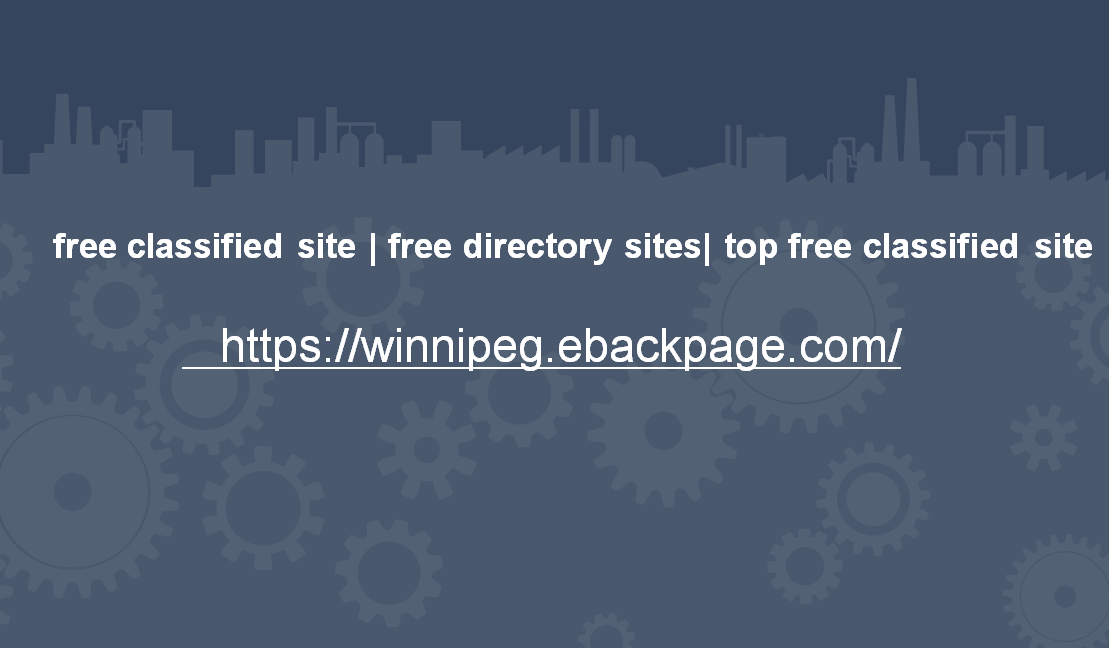 Ebackpage is the free classified sites in winnipeg