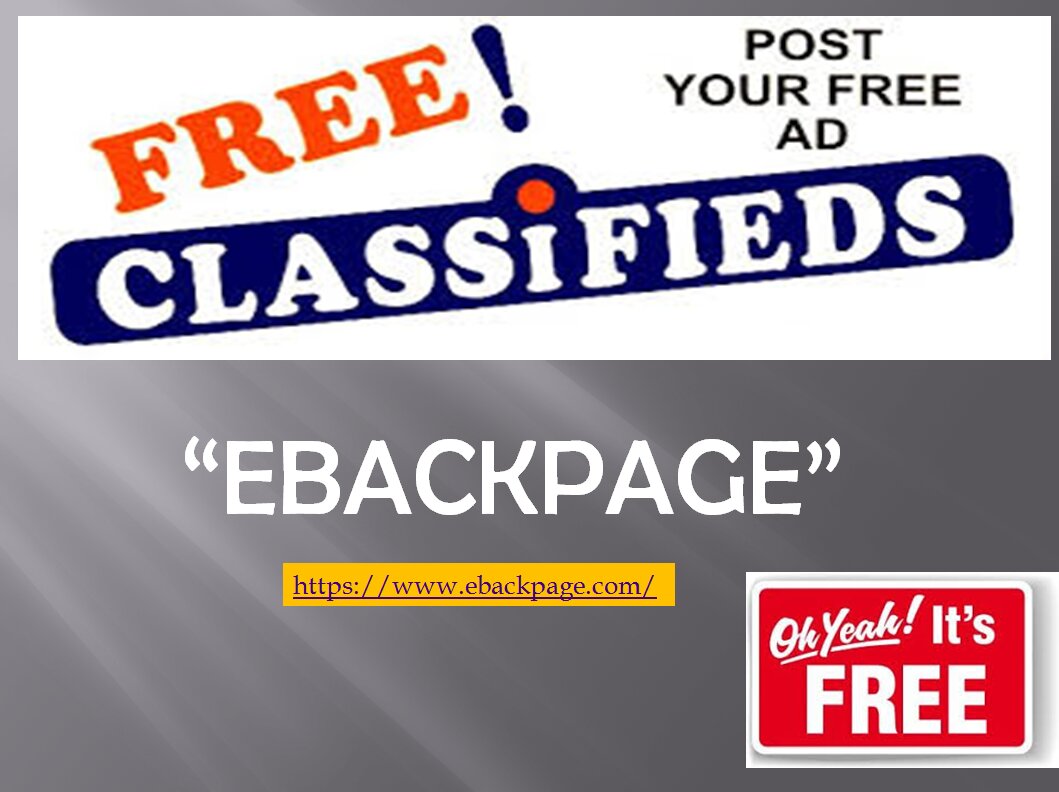 Ebackpage- The Buck Stops Here!