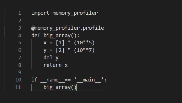 How to Profile Memory Usage in Python