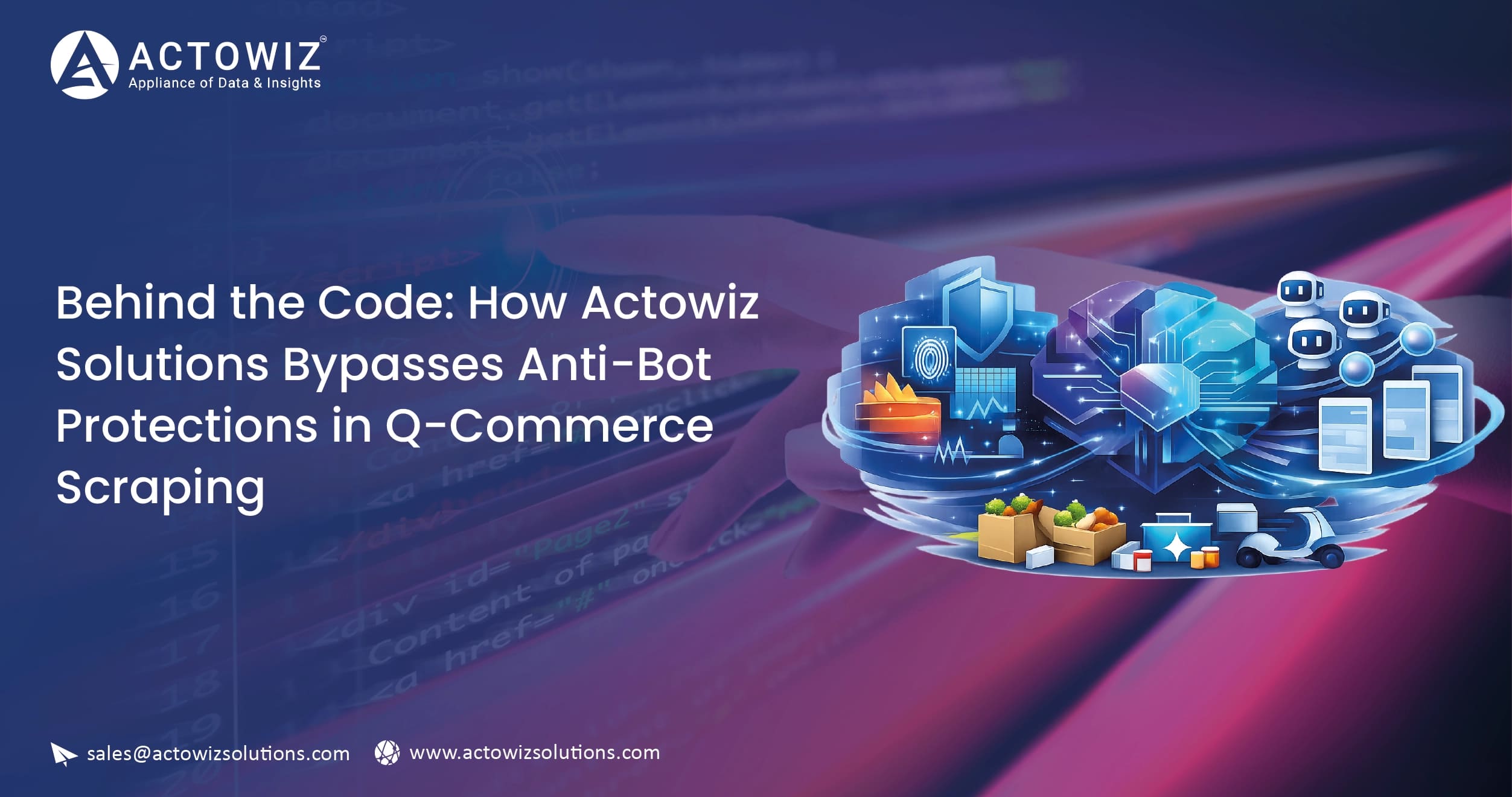 Technical Guide: Bypassing Q-Commerce Anti-Bot | Actowiz Solutions
