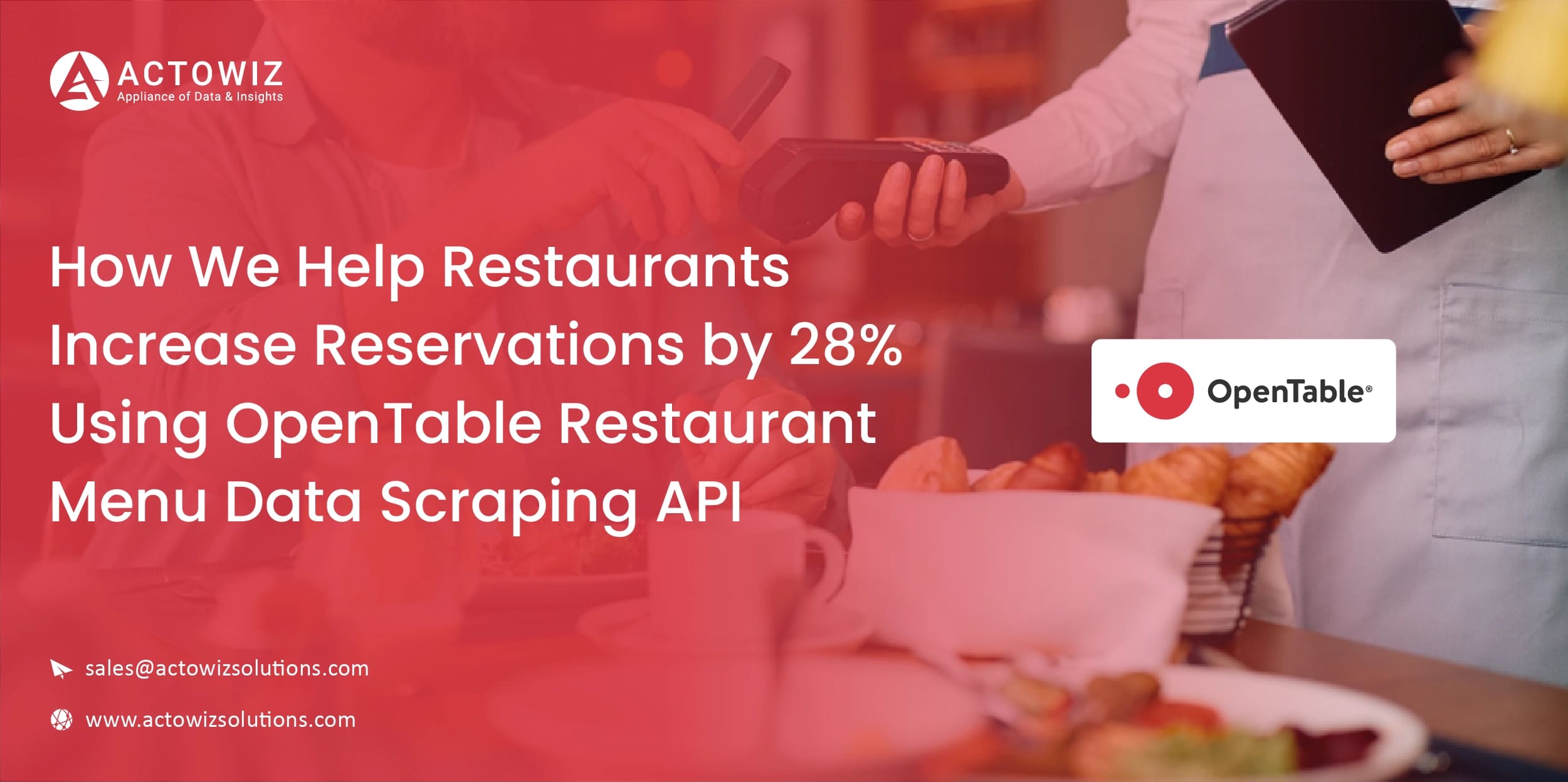 OpenTable Restaurant Menu Data Scraping API