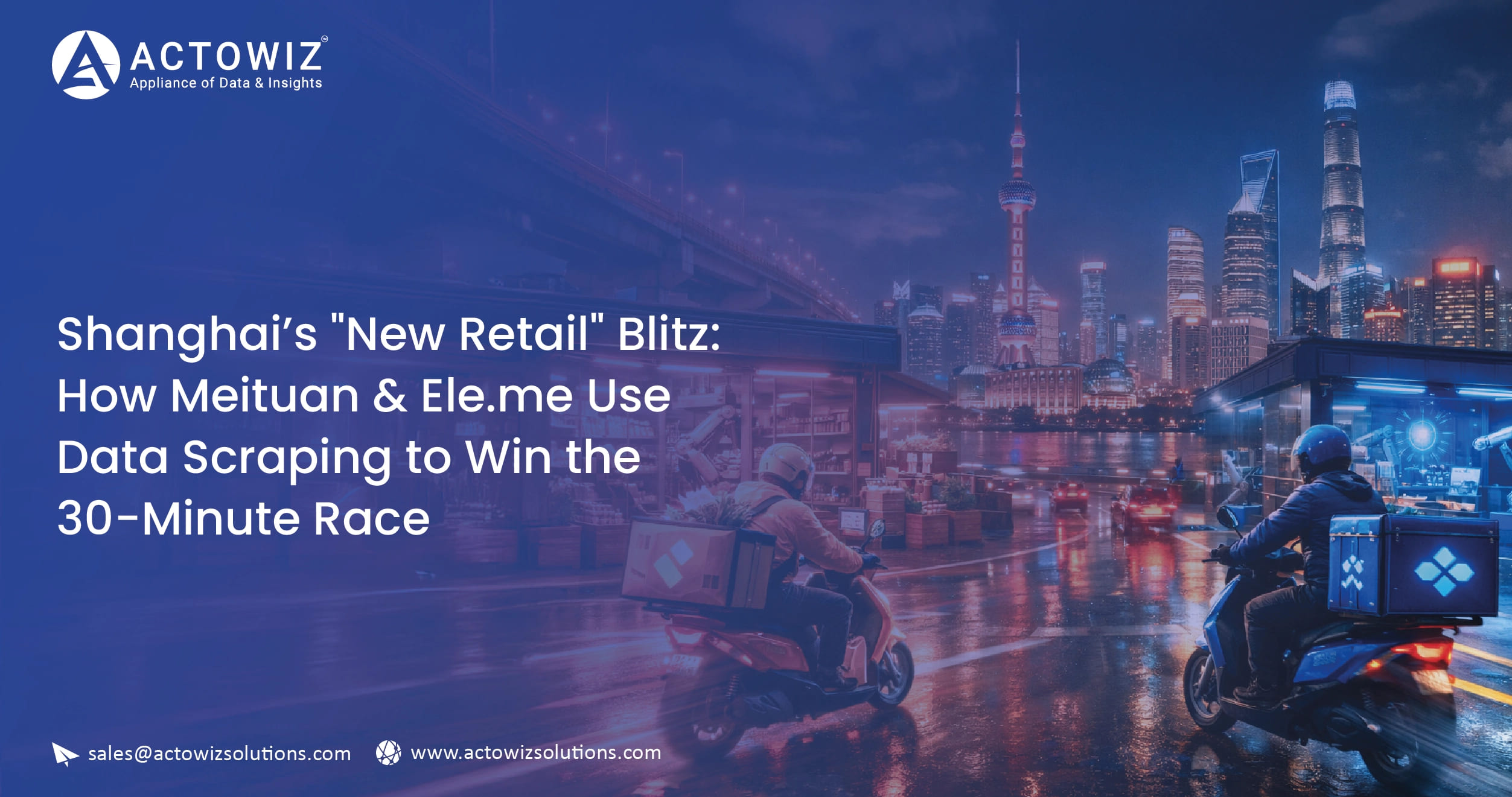 Shanghai Q-Commerce Wars: Meituan vs Ele.me Pricing | Actowiz