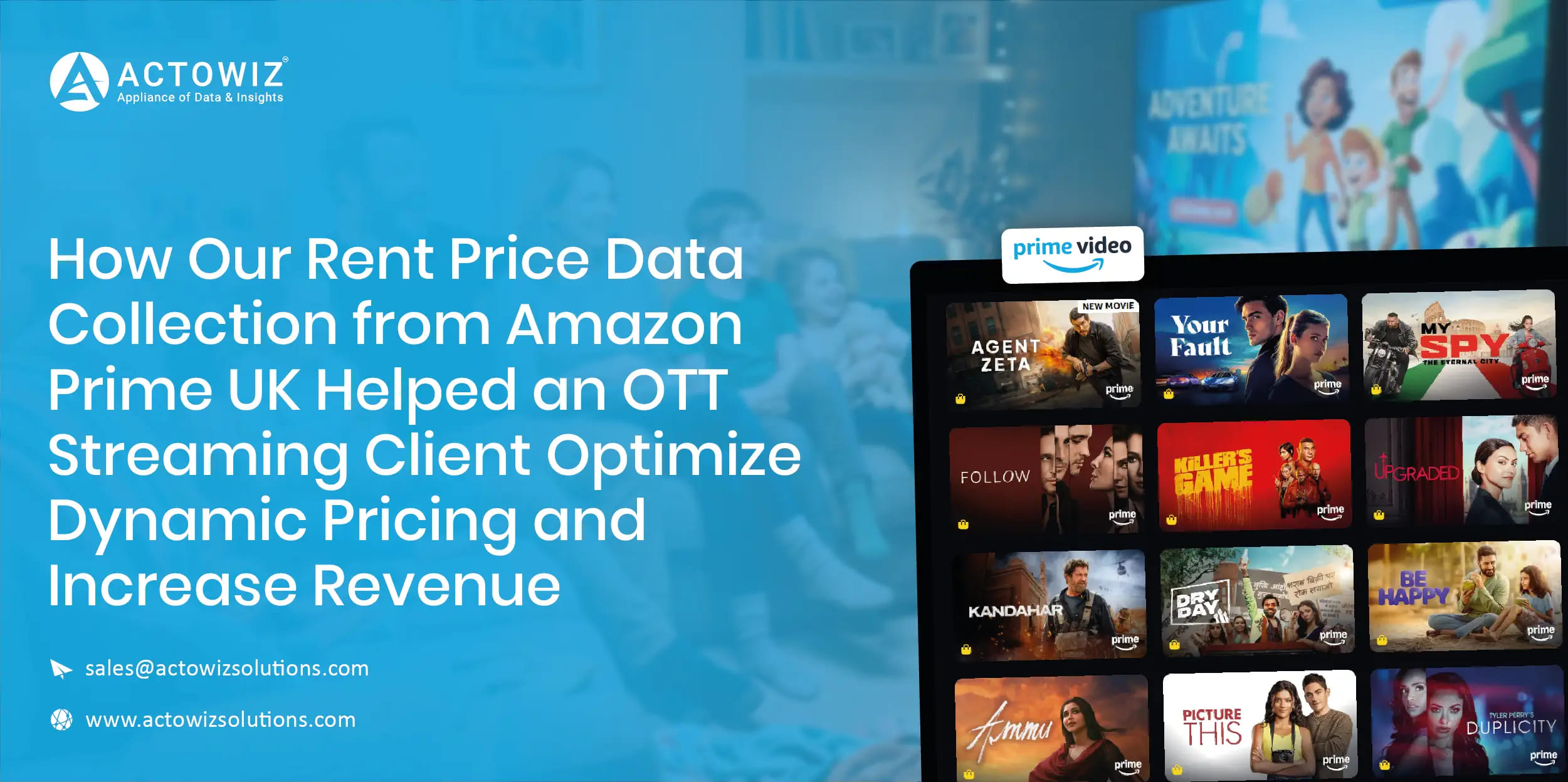 Rent Price Data Collection from Amazon Prime UK