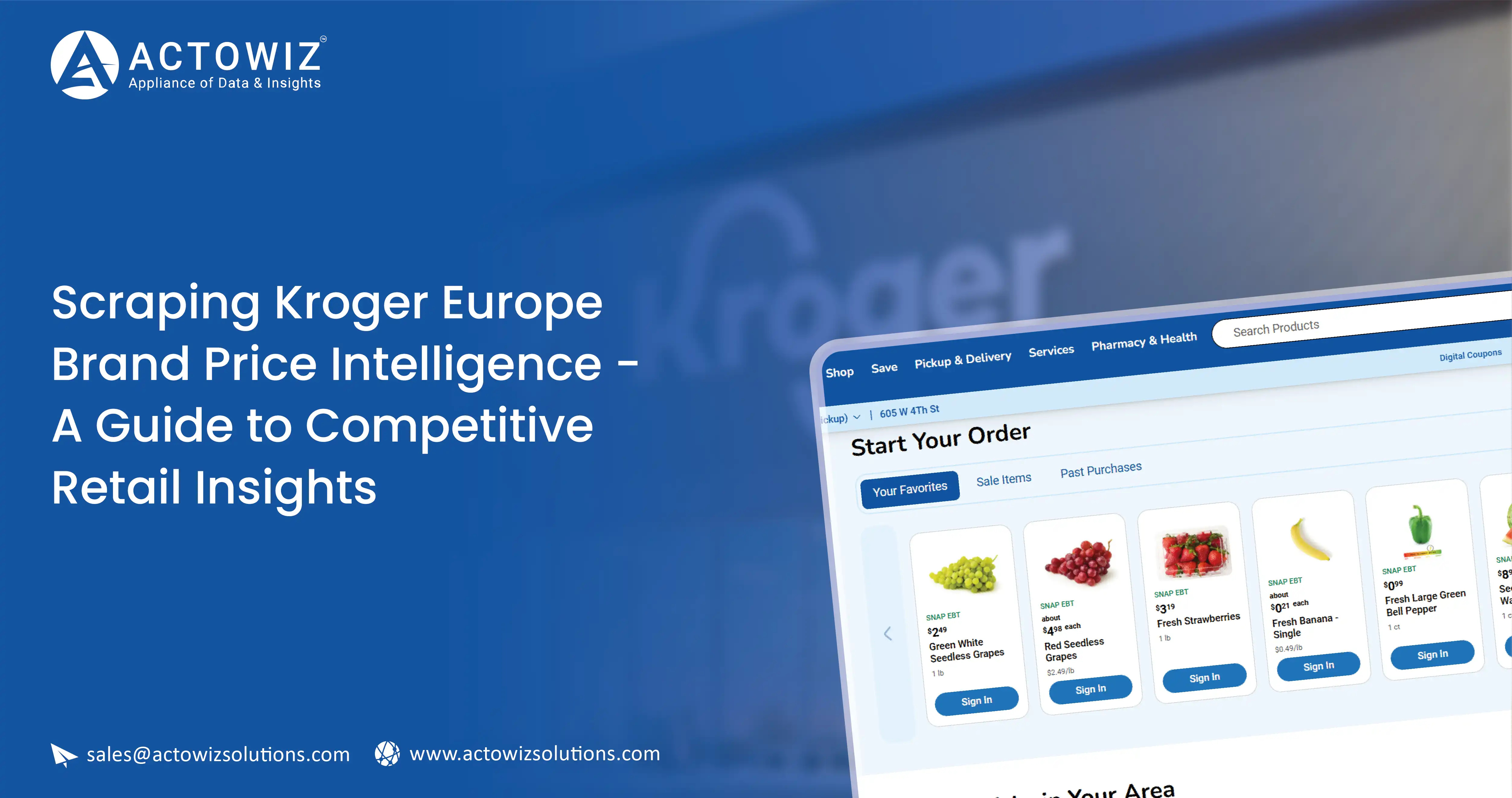 Kroger Europe Price Intelligence: Scraping for Insights