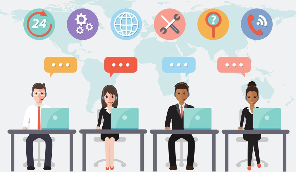 What are the profits of outsourcing customer support service?