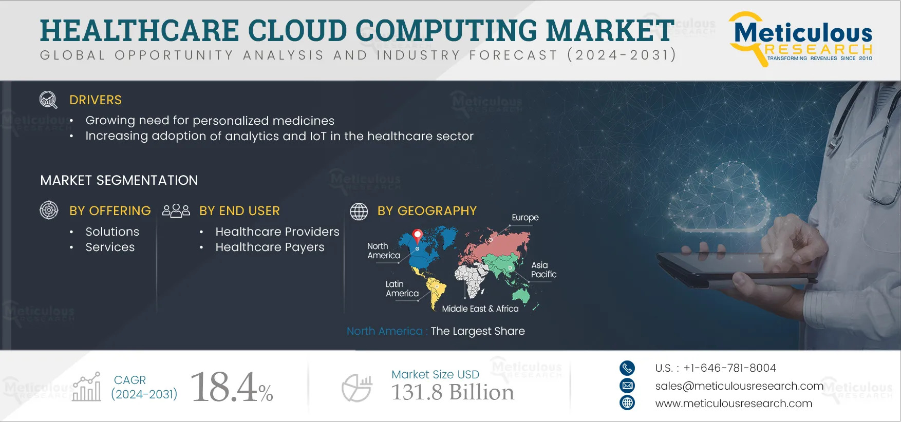 Global Healthcare Cloud Computing Market Outlook to 2031