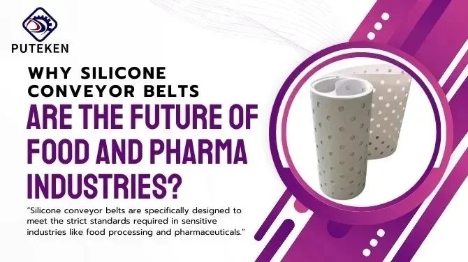 Why the Silicone Conveyor Belt is a Must-Have for Food and Pharma Industries By Shanghai Puteken