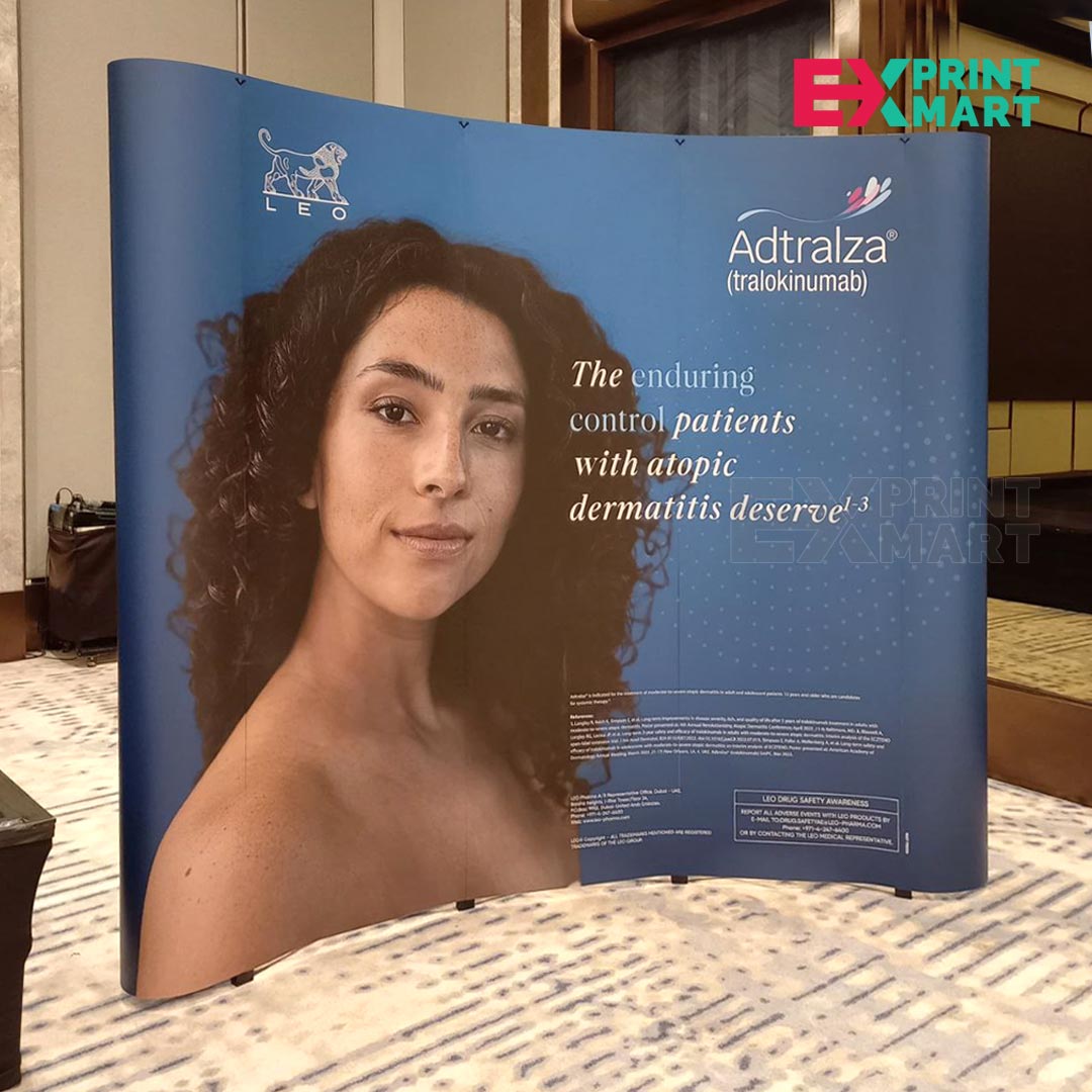 The #1 Backdrop Stand That Guarantees Maximum Brand Exposure!