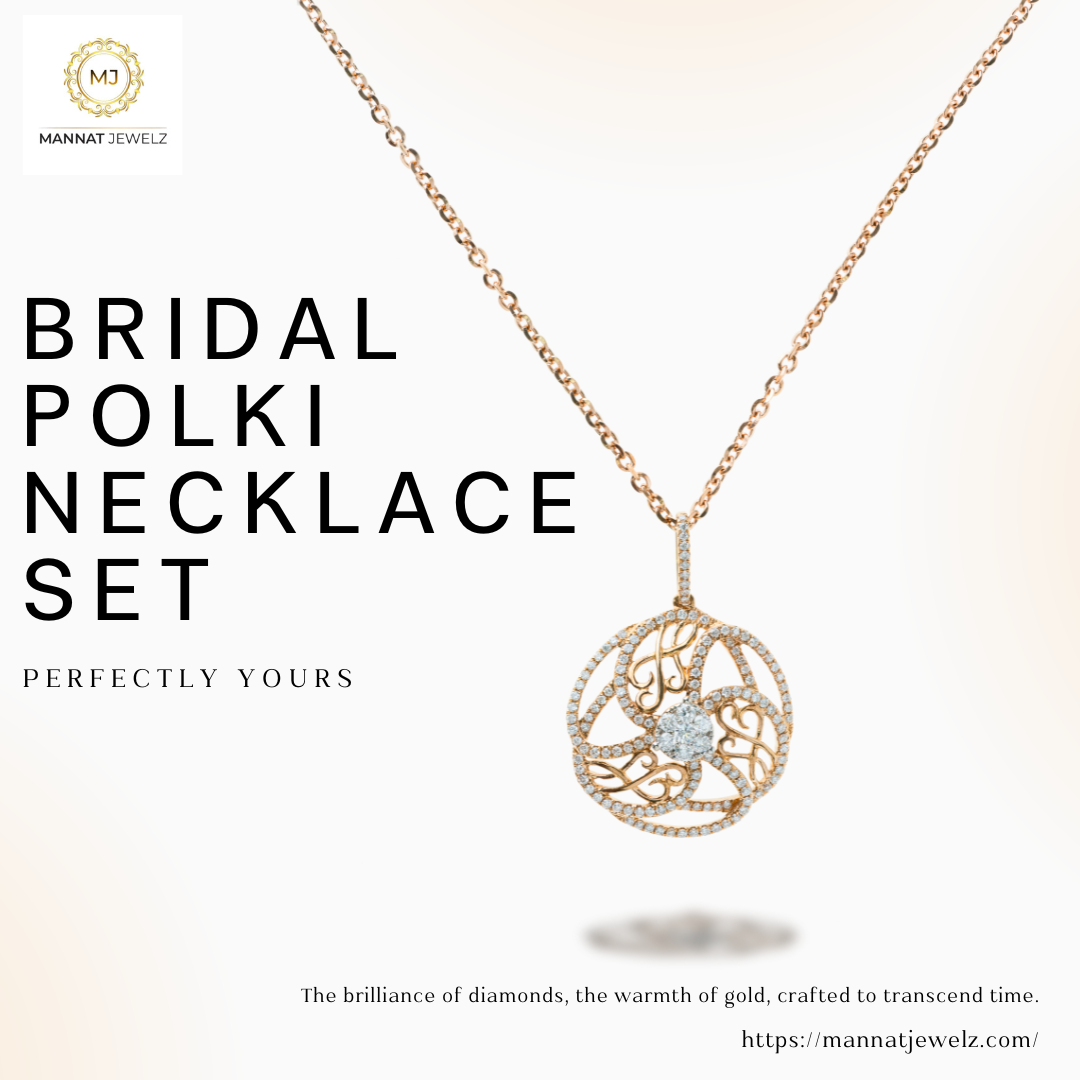 Handcrafted Polki Bridal Set Perfect Blend of Heritage & Glamour
