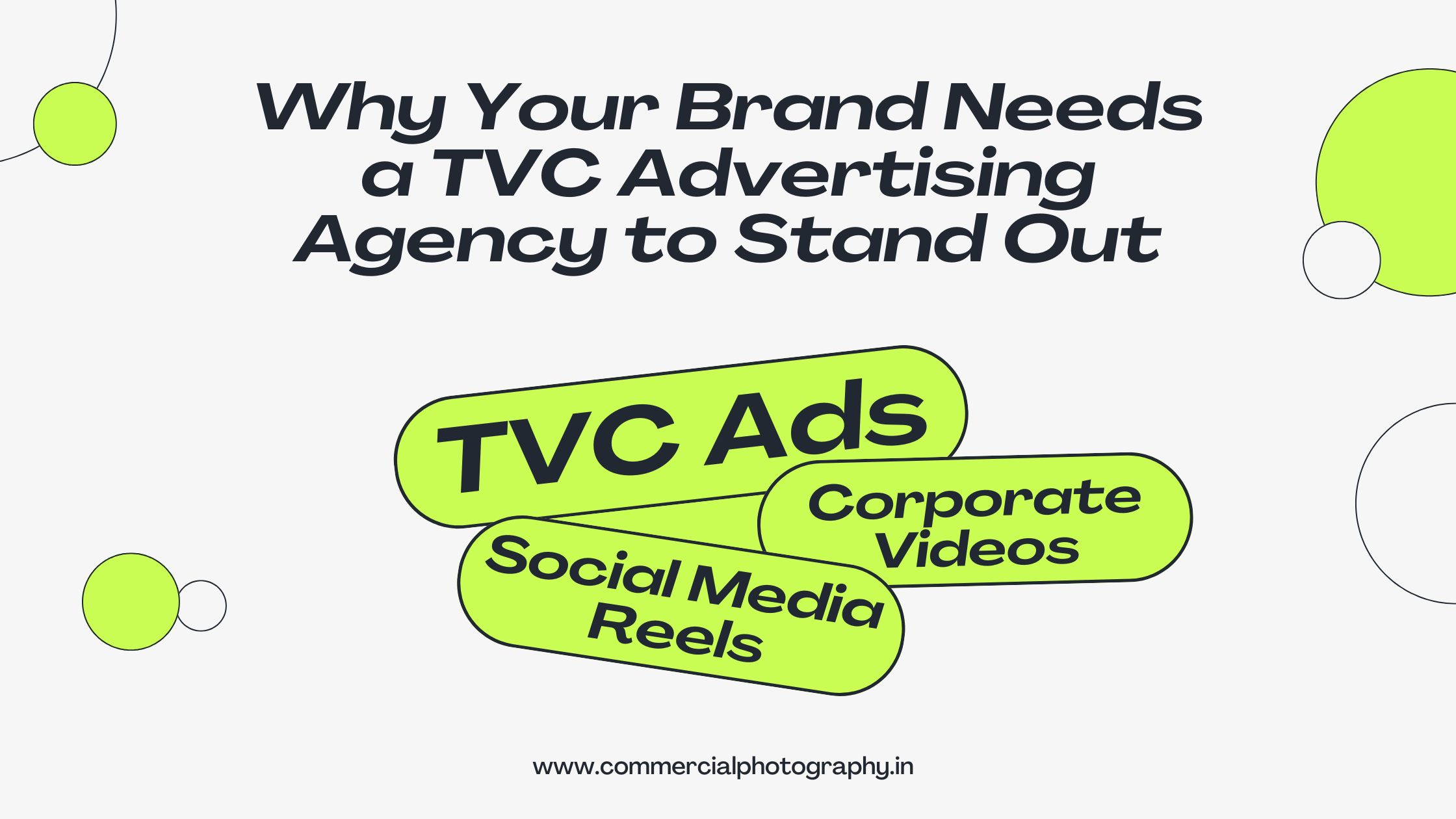 Why Your Brand Needs a TVC Advertising Agency to Stand Out