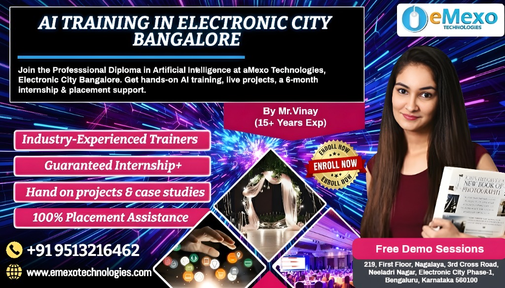 AI Certification Course with 100% Placement in Electronic City Bangalore