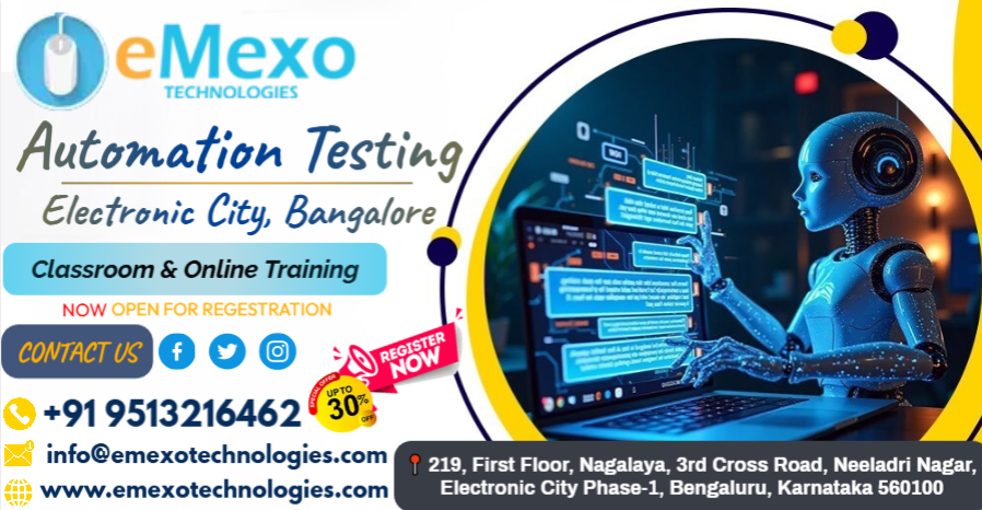 Best Automation Testing Training in Electronic City, Bangalore