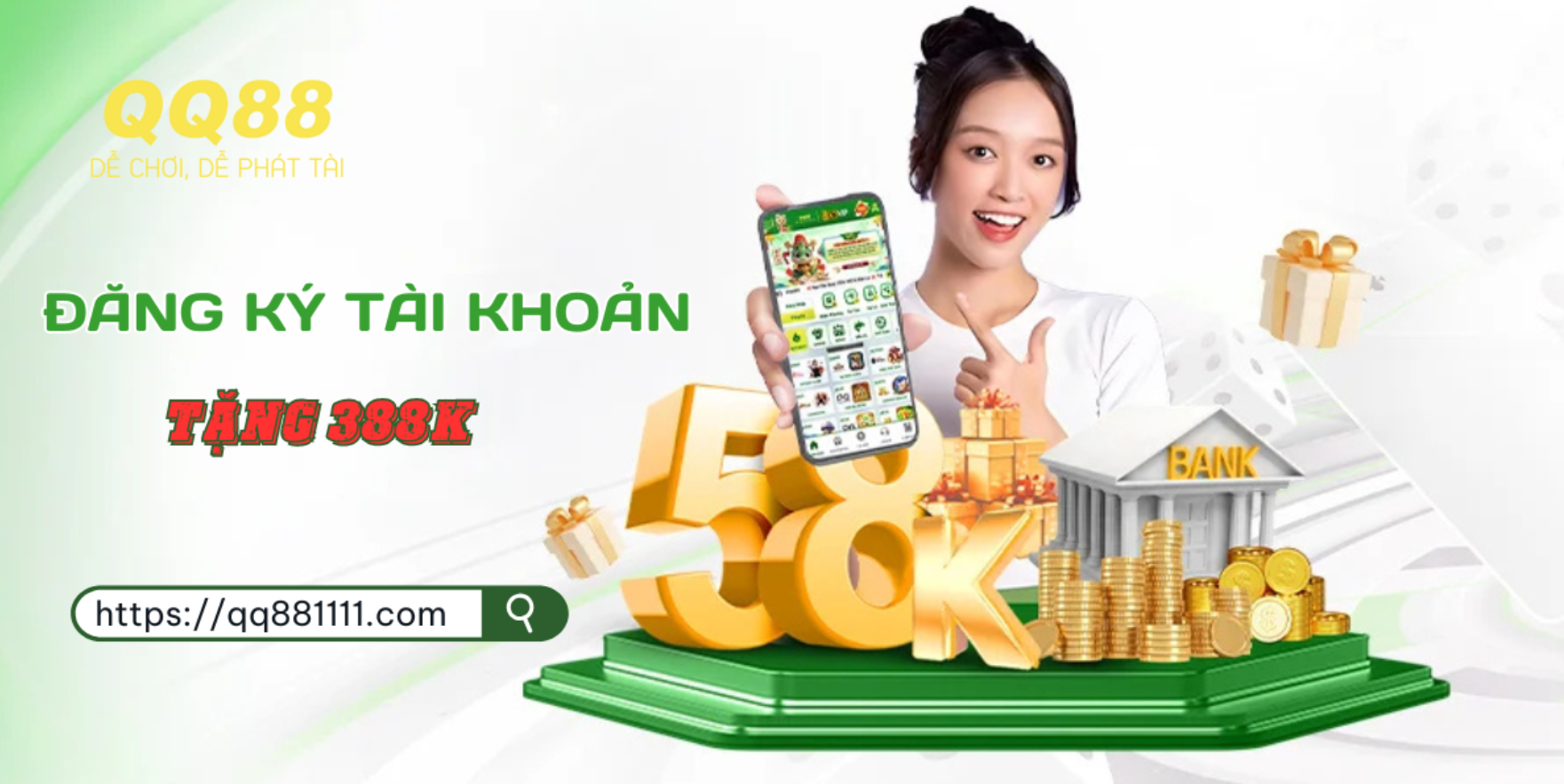 QQ88 - Trang Chủ Đăng Ký QQ88 Nhận Khuyến Mãi 388K