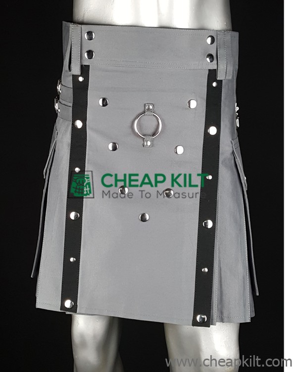 Custom Made Gothic Kilt For Punk Man
