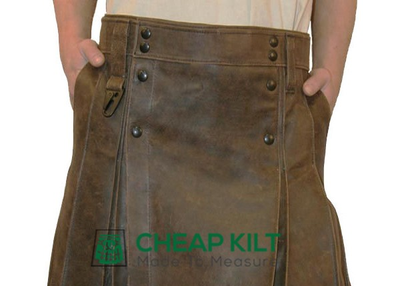 Gladiator Warrior Leather Kilt
