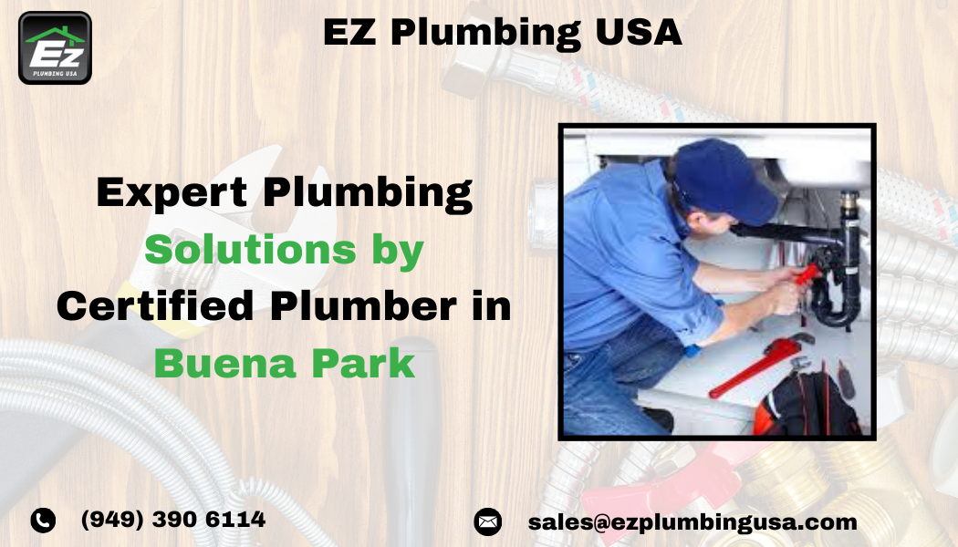 Expert Plumbing Solutions by Certified Plumber in Buena Park
