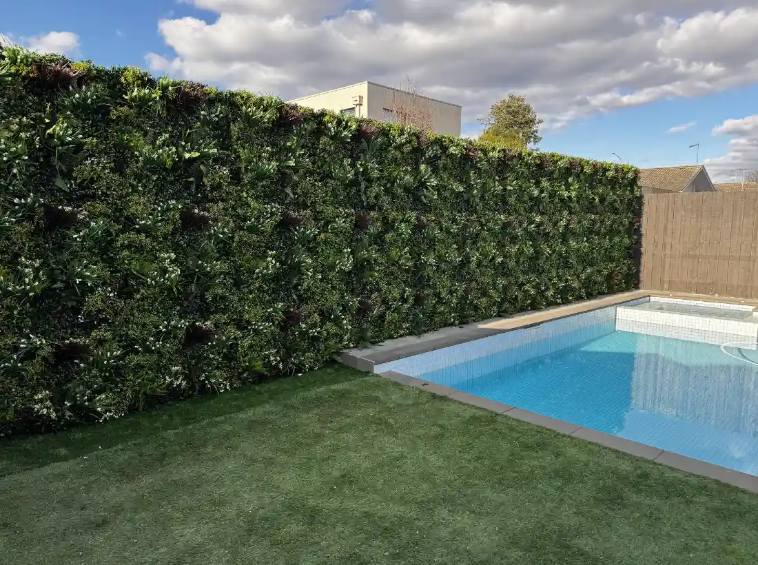 Create a Verdant Oasis with an Artificial Green Wall
