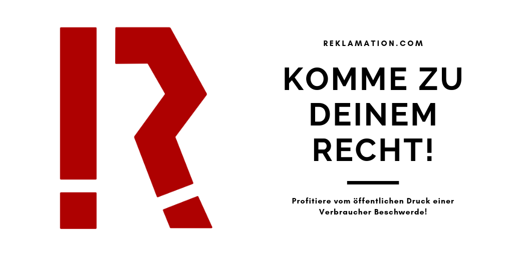 Warum das Online-Portal REKLAMATION.COM?