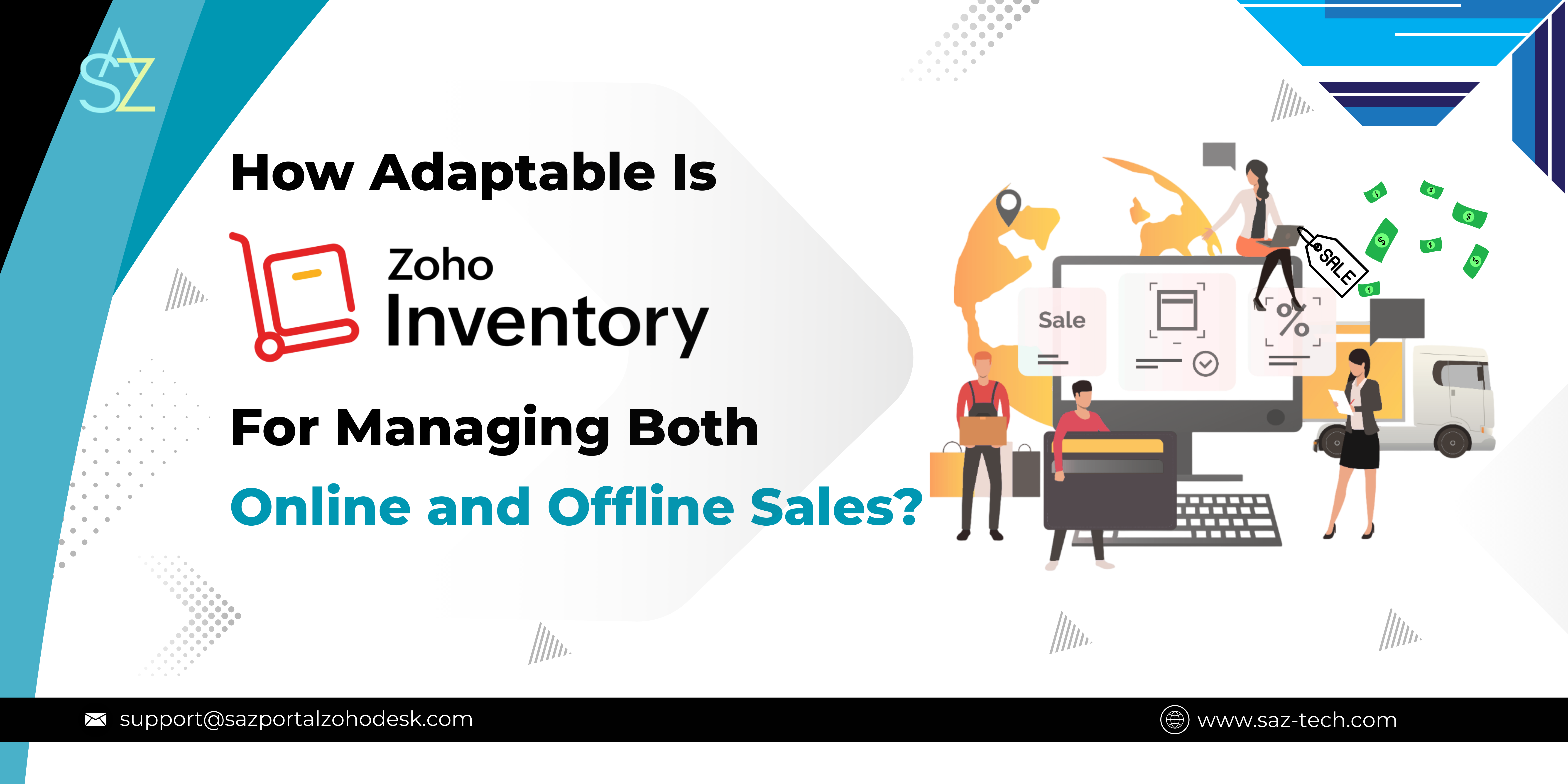 How Adaptable Is Zoho Inventory for Managing Both Online and Offline Sales?