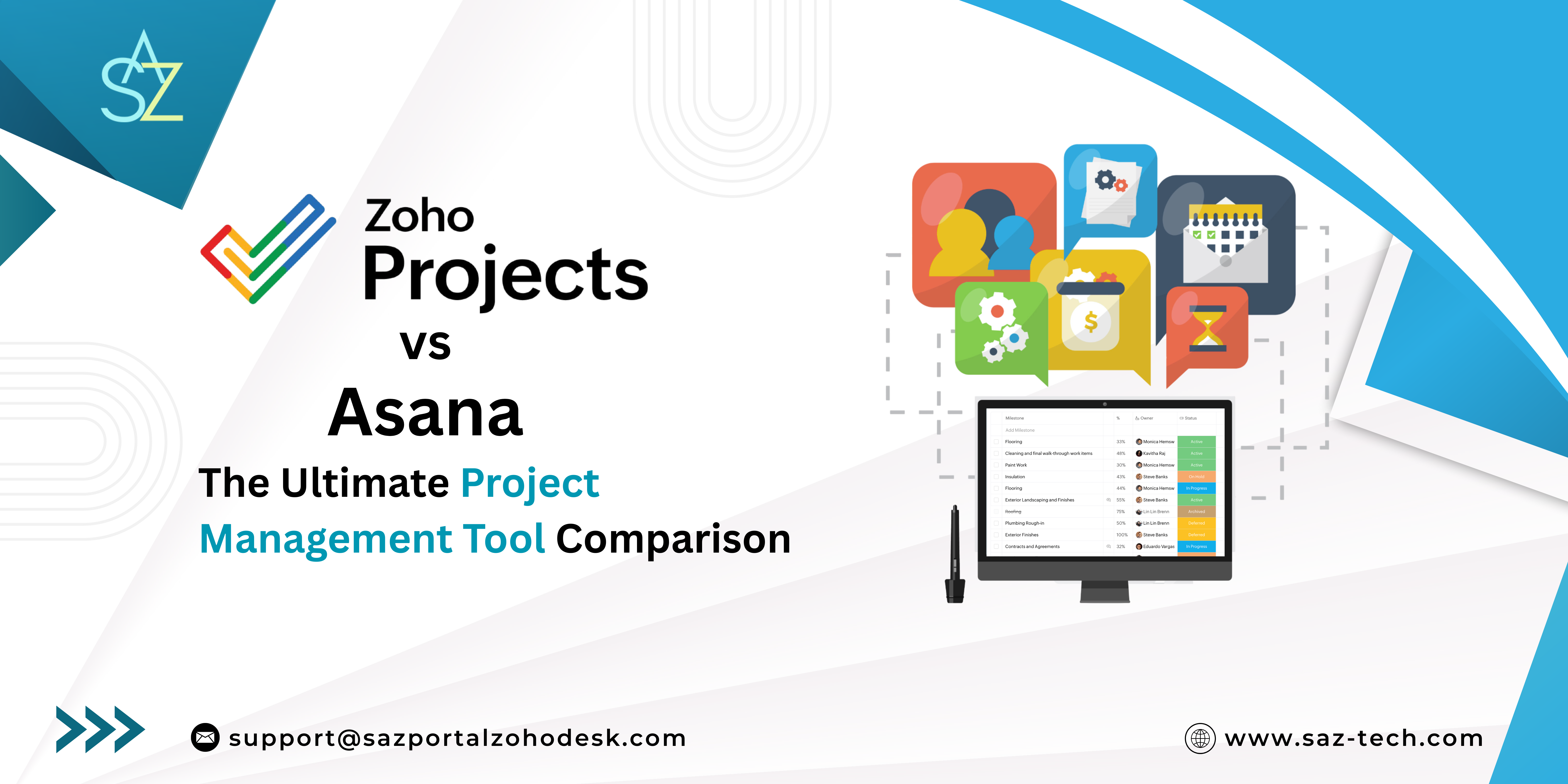 Zoho Projects vs Asana: The Ultimate Project Management Tool Comparison